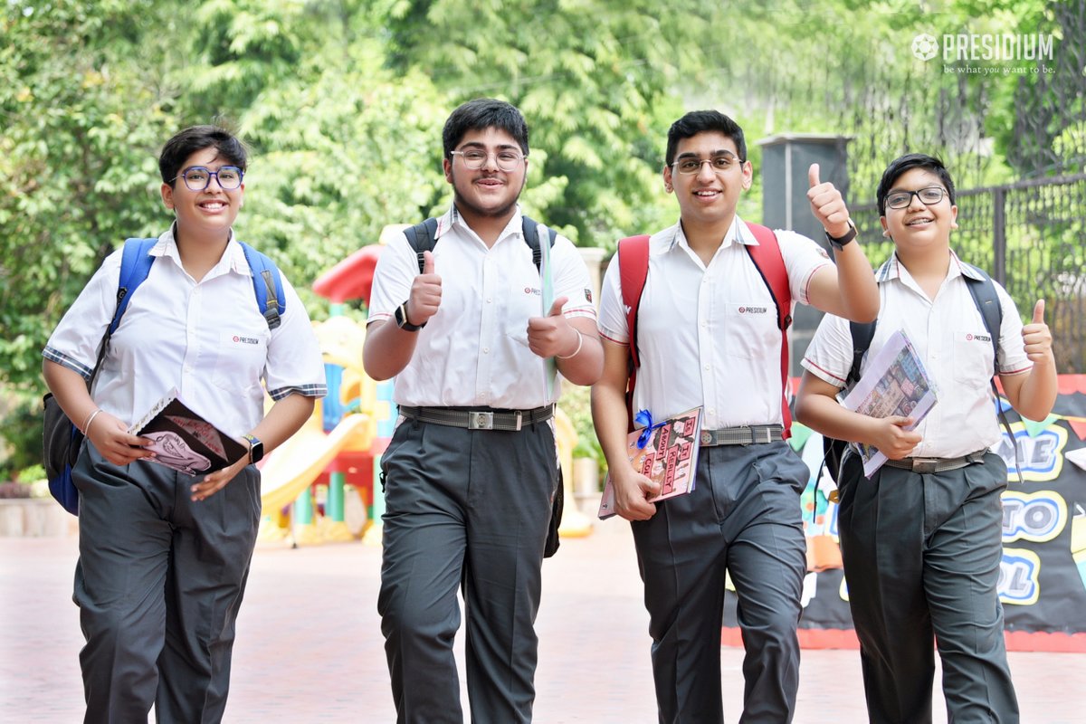 Presidium Noida-31, PRESIDIUM WELCOMES STUDENTS FOR ANOTHER YEAR OF LEARNING!