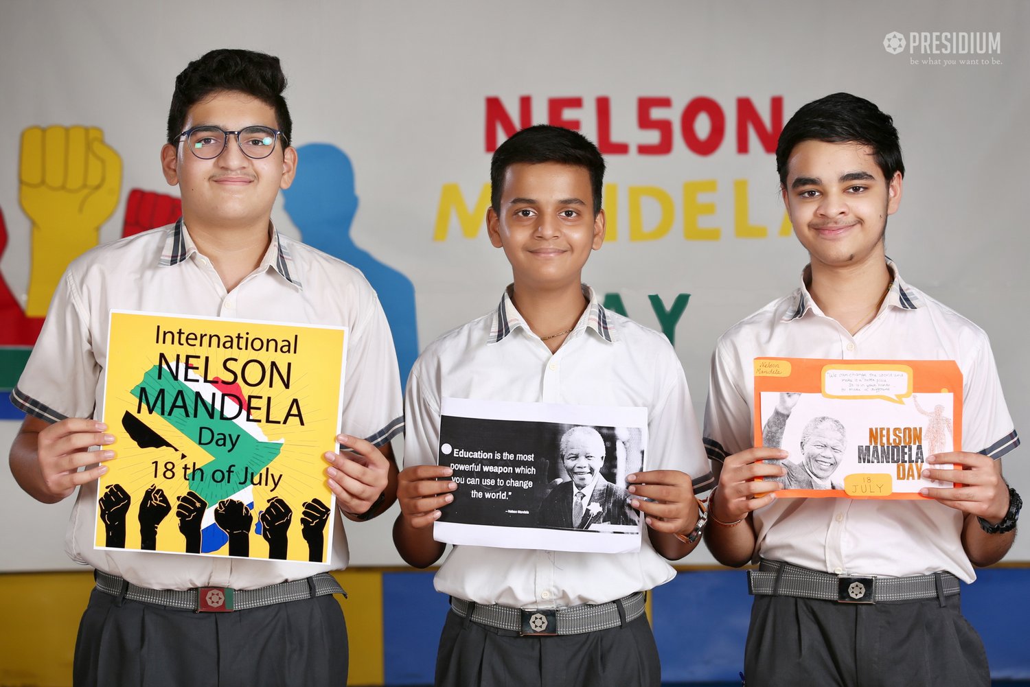 Presidium Punjabi Bagh, Nelson Mandela International Day 