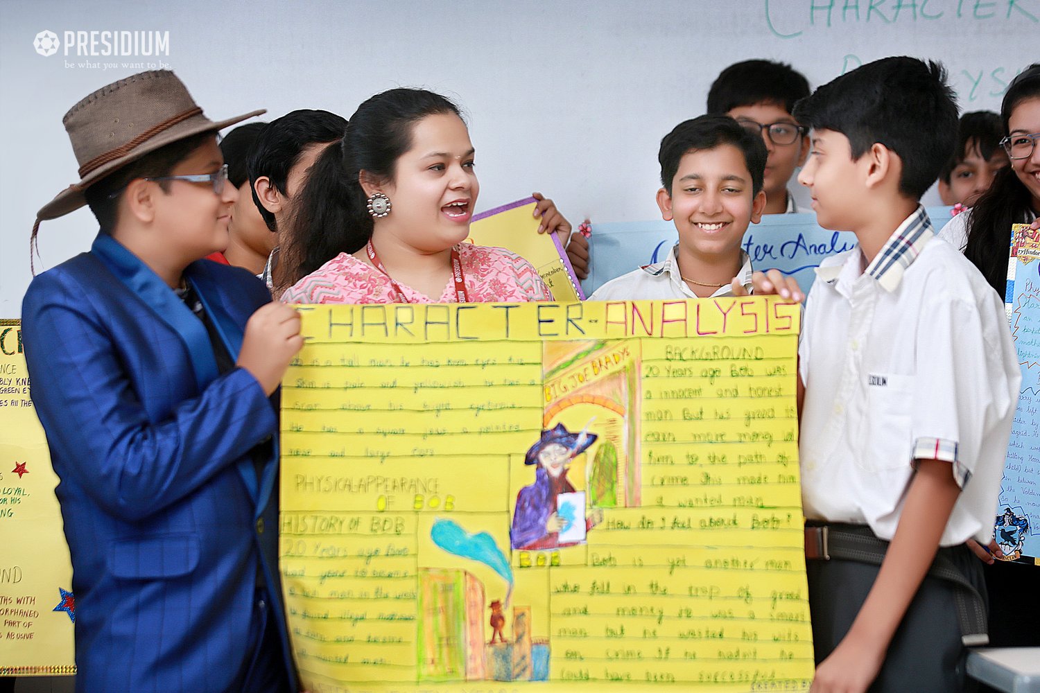 Presidium Rajnagar, STUDENTS LEARN THE ART OF CHARACTER ANALYSIS!