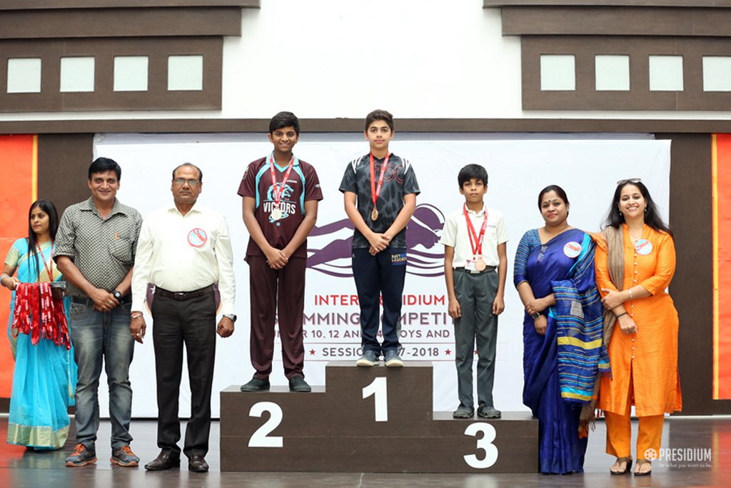 Presidium Rajnagar, PRESIDIUM RAJ NAGAR HOSTS SWIMMING MEET