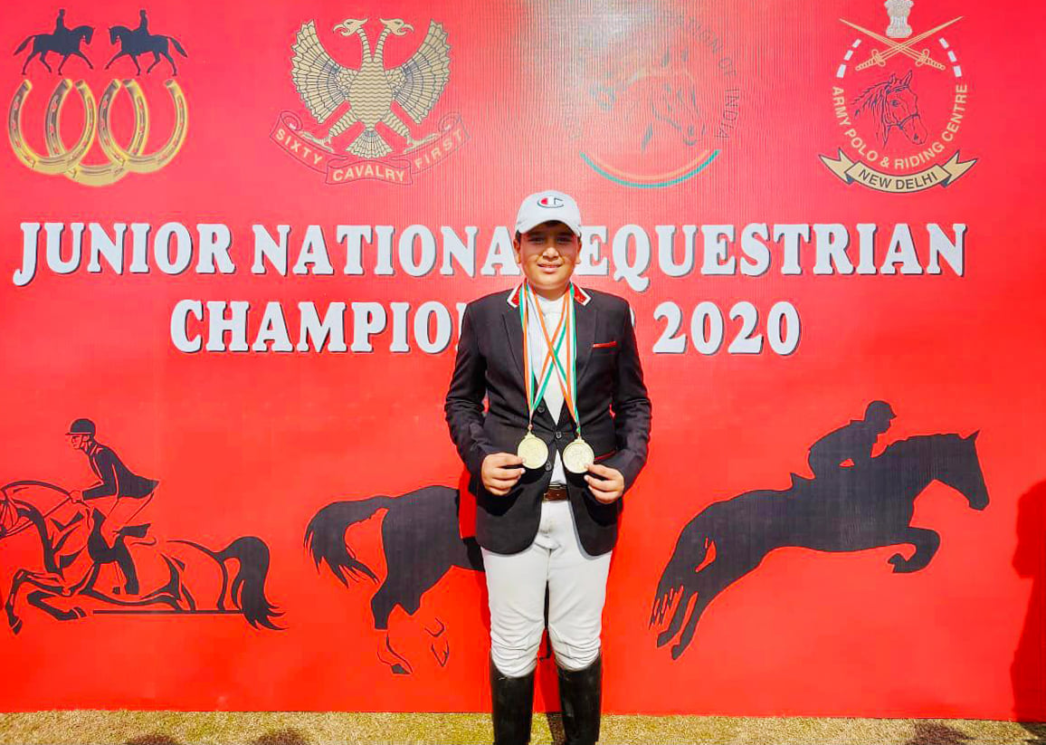 Presidium Gurgaon-57, AVIK BHATIA - OUR EQUESTRIAN PRODIGY!