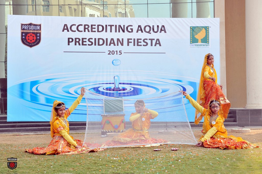 Presidium Gurgaon-57, PRESIDIUM ORGANISES AQUA FIESTA AWARENESS DRIVE TO SAVE WATER