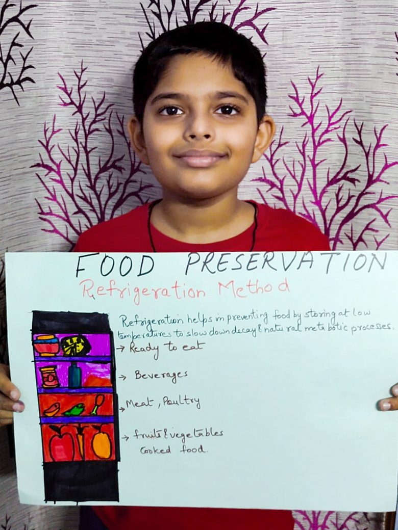 Presidium Dwarka-6, STUDENTS LEARN ABOUT THE DIFFERENT WAYS OF PRESERVING FOOD