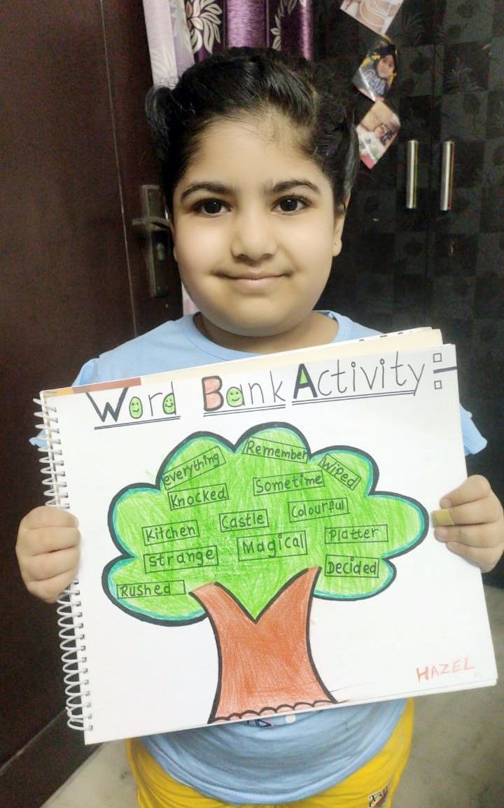 Presidium Pitampura, PRESIDIANS ENRICH THEIR VOCABULARY WITH WORD BANK ACTIVITY