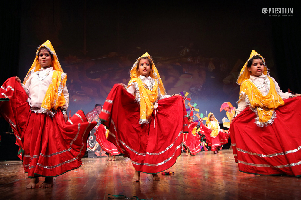 Presidium Indirapuram, ANNUAL DAY : PRESIDIANS CELEBRATE THE VIBRANT CULTURE OF INDIA