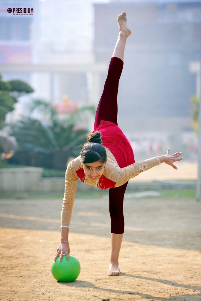 Presidium Indirapuram, NATIONAL SCHOOL GAMES-GYMNASTICS: NITYA EMERGES VICTORIOUS