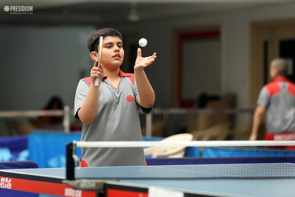 Presidium Gurgaon-57, OUR GIRL POWER STRIKES INTER-PRESIDIUM TABLE TENNIS TOURNAMENT