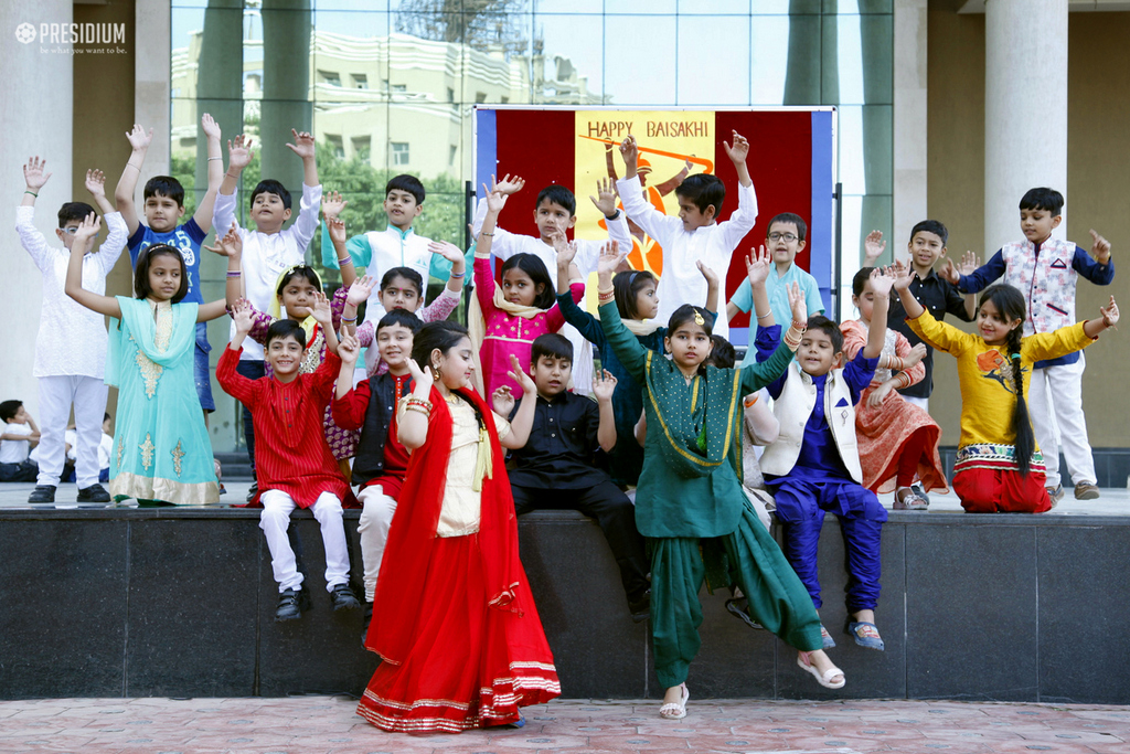 Presidium Gurgaon-57, BLISSFUL BAISAKHI REVELS BRIGHTEN UP THE SPIRITS OF PRESIDIANS