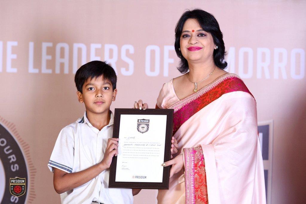 Presidium Gurgaon-57, PRESIDIUM’S YOUNG ACHIEVERS ACKNOWLEDGED AT CHAIRPERSON HONOURS -A GRAND CEREMONY