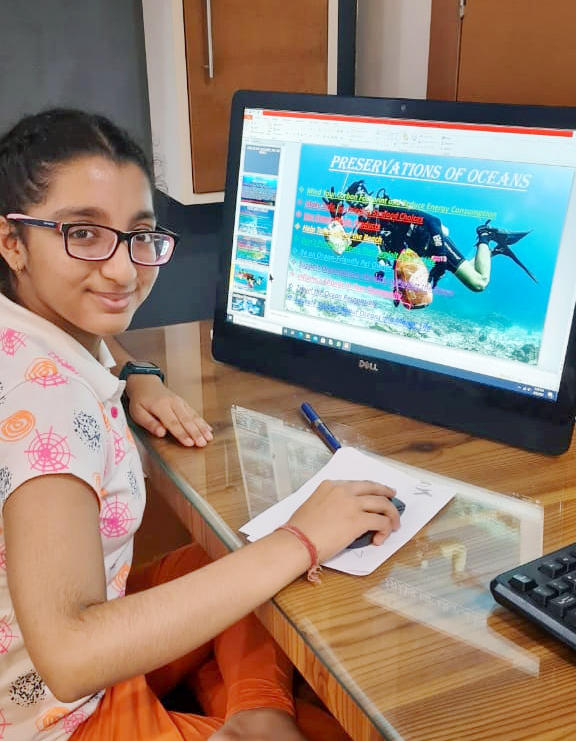 Presidium Indirapuram, STUDENTS LEARN ABOUT THE IMPORTANCE OF OCEANS