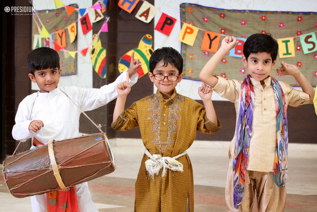 Presidium Indirapuram, PRESIDIANS CELEBRATE BAISAKHI WITH BOUNDLESS FERVOUR & GAIETY