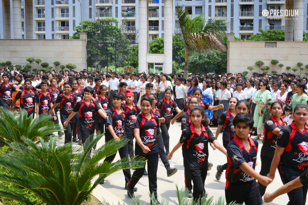 Presidium Indirapuram, MRS.SUDHA GUPTA GRACES THE GRAND INDEPENDENCE DAY CELEBRATION