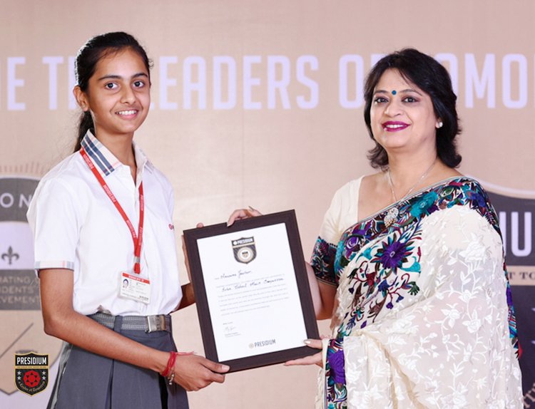 Presidium Indirapuram, PRESIDIUM’S YOUNG ACHIEVERS ACKNOWLEDGED AT CHAIRPERSON HONOURS-A GRAND CEREMONY