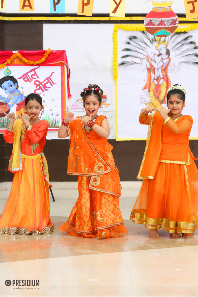 Presidium Indirapuram, CELEBRATING THE BIRTH OF LORD KRISHNA ON JANMASHTAMI