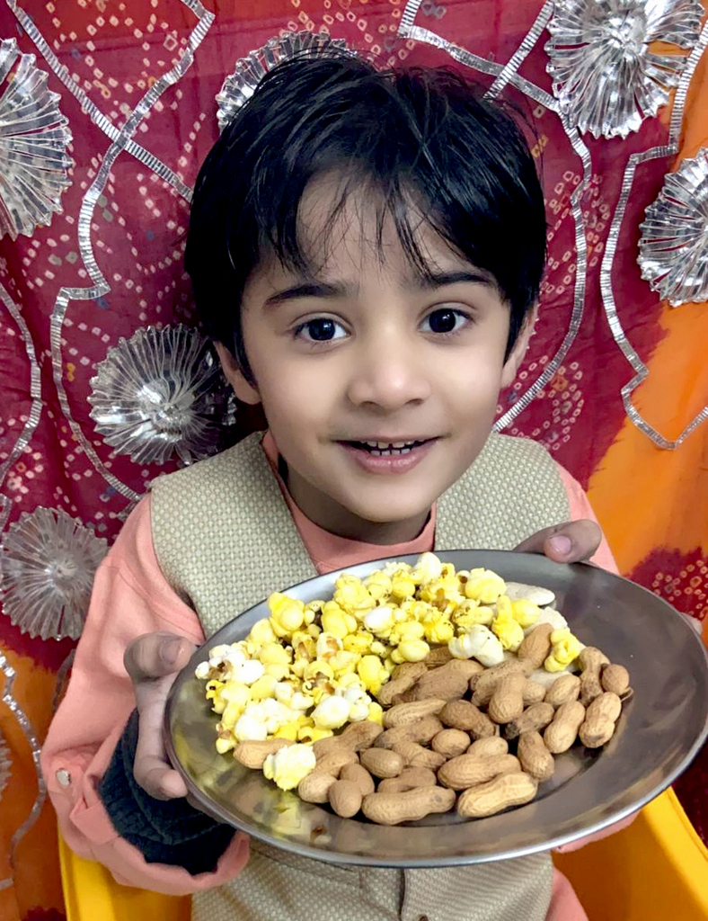 Presidium Gurgaon-57, STUDENTS CELEBRATE LOHRI & MAKAR SANKRANTI WITH FERVOUR