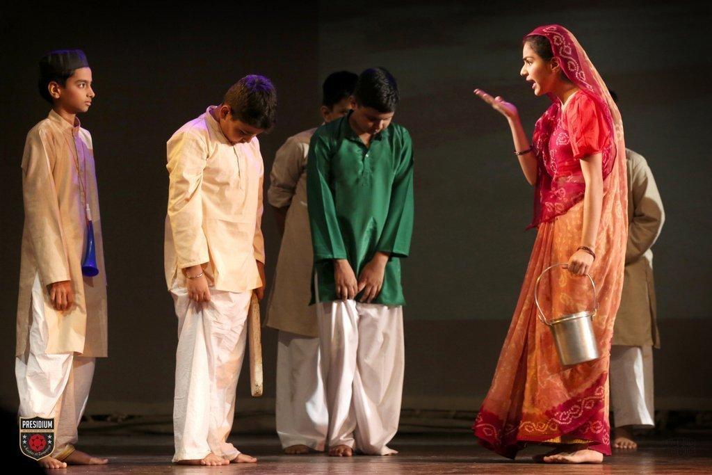 Presidium Gurgaon-57, MONIYA-A THEATRICAL TRIBUTE TO THE MAHATMA BY PRESIDAINS