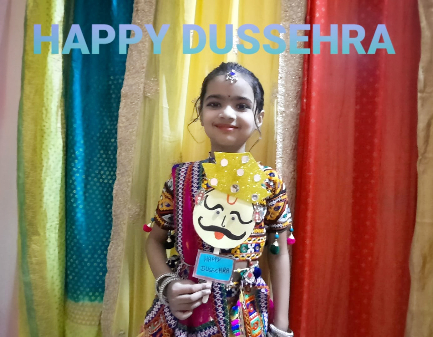 Presidium Dwarka-6, STUDENTS CELEBRATE THE TRIUMPH OF GOOD OVER EVIL ON DUSSEHRA