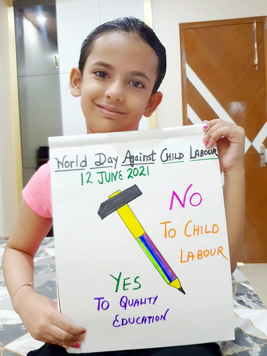 Presidium Dwarka-6, PRESIDIANS SAY NO TO CHILD LABOR WITH SPECIAL ASSEMBLY!