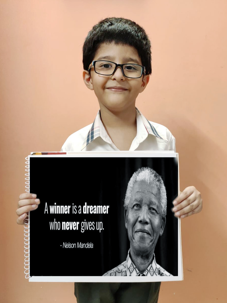 Presidium Dwarka-6, PRESIDIANS REMEMBER THE TEACHINGS OF NELSON MANDELA