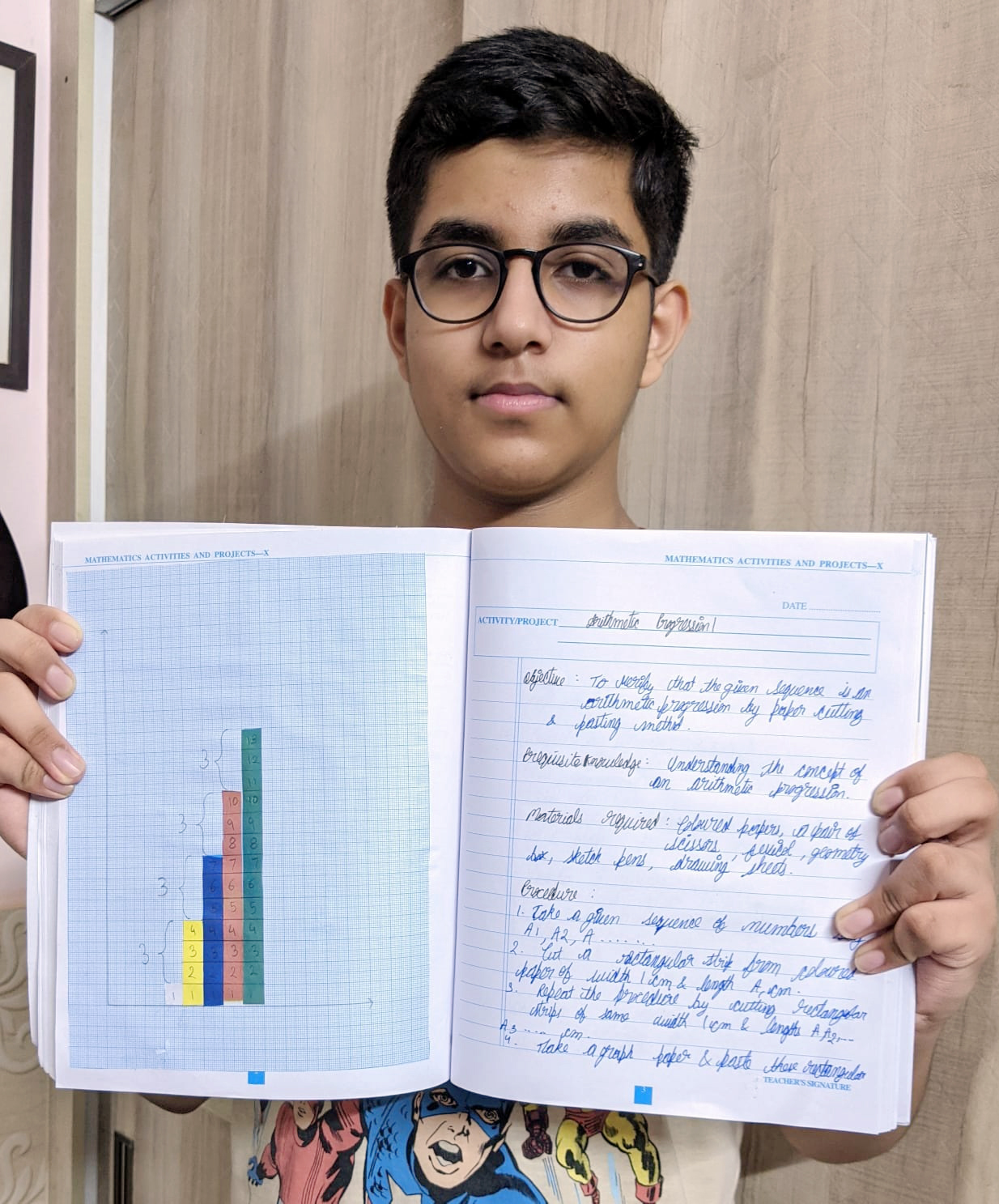 Presidium Gurgaon-57, STUDENTS STRENGTHEN THEIR UNDERSTANDING OF ARITHMETIC PROGRESSION