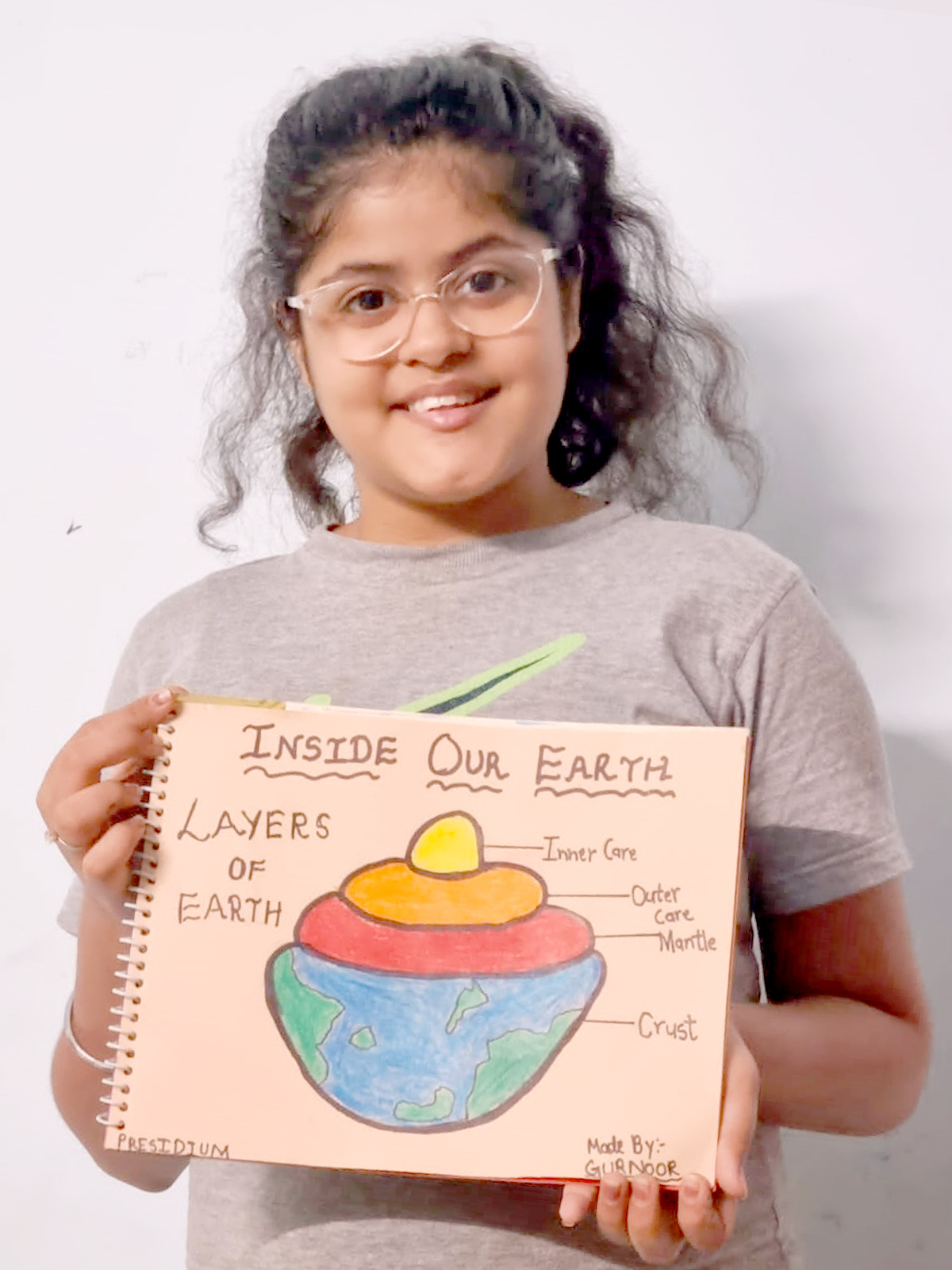 Presidium Pitampura, STUDENTS STRENGTHEN THEIR UNDERSTANDING OF EARTH’S INTERIOR