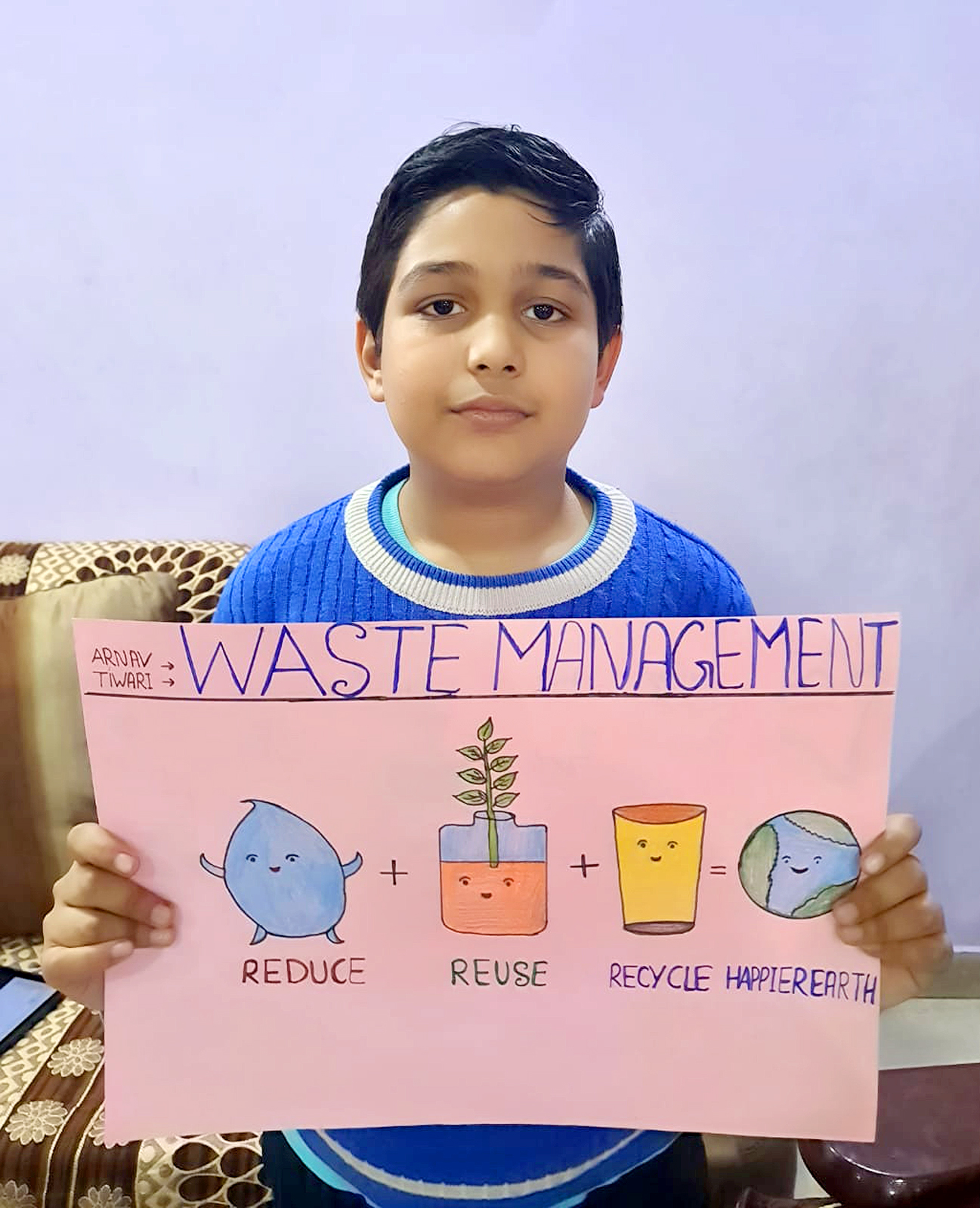 Presidium Dwarka-6, STUDENTS LEARN ABOUT THE IMPORTANCE OF WASTE PREVENTION 