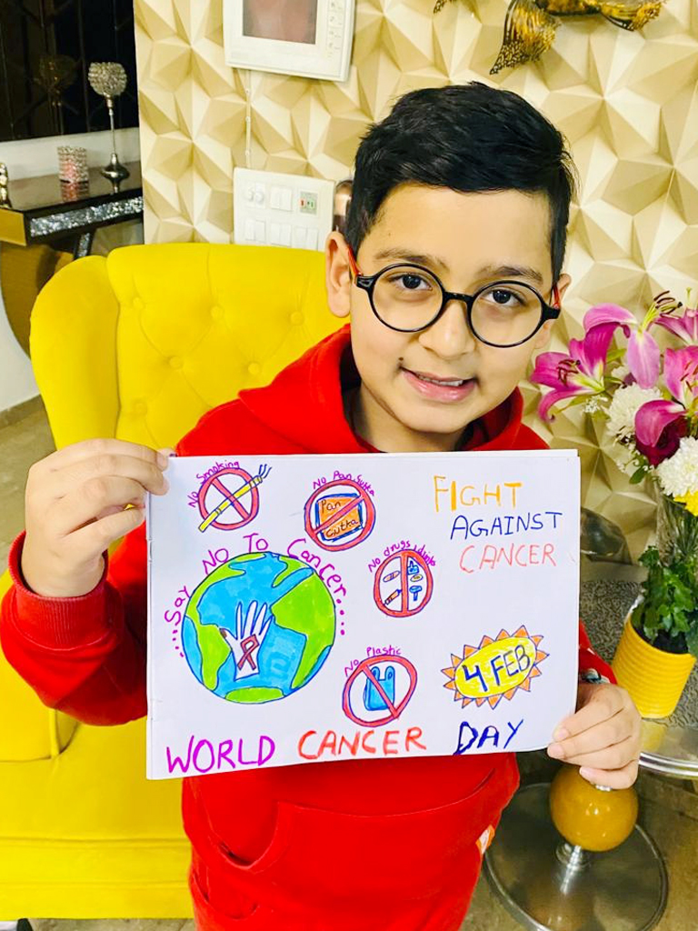 Presidium Indirapuram, PRESIDIANS CONDUCT A SPECIAL ASSEMBLY ON WORLD CANCER DAY Presidium Indirapuram, PRESIDIANS CONDUCT A SPECIAL ASSEMBLY ON WORLD CANCER DAY