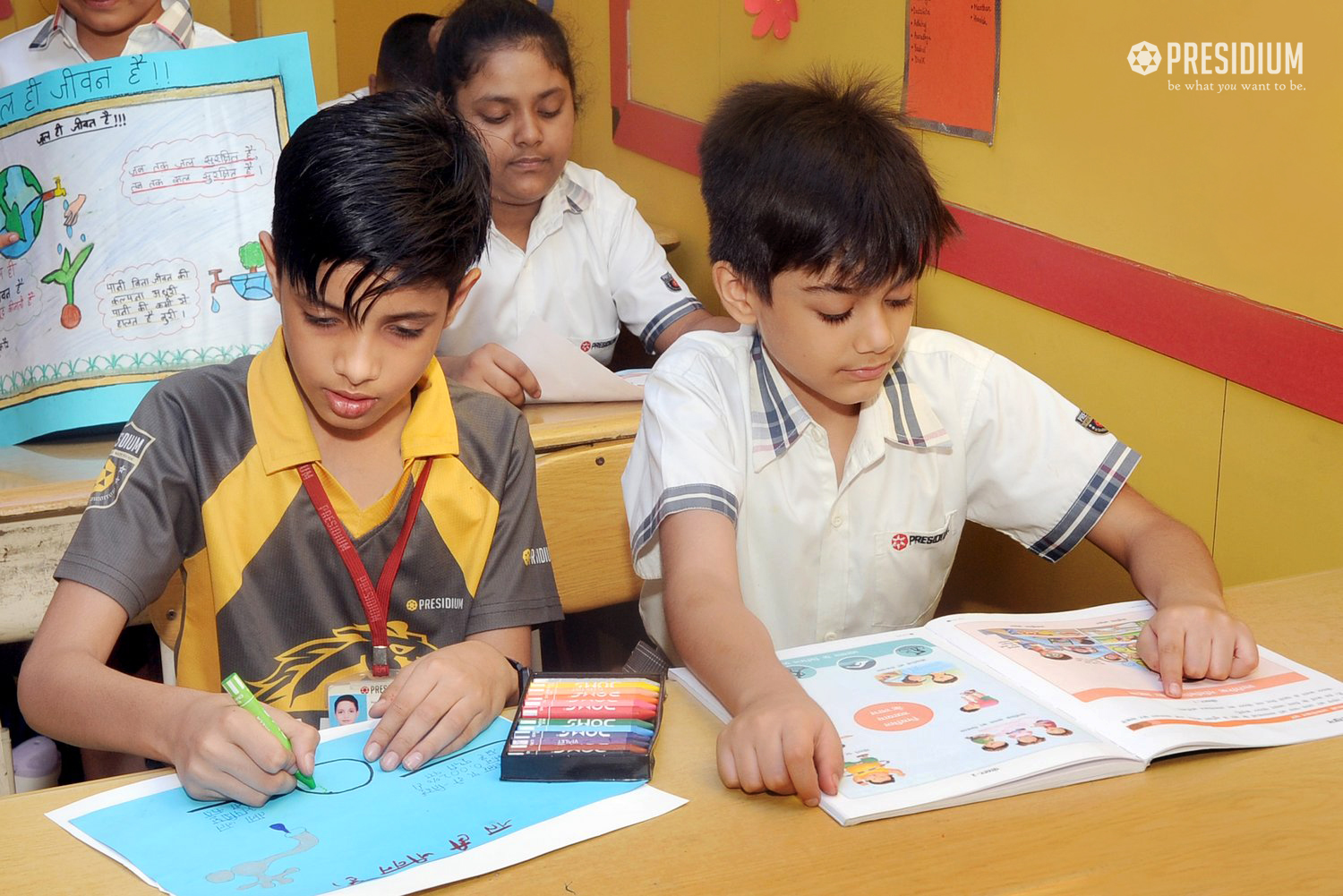 Presidium Punjabi Bagh, STUDENTS SPREAD AWARENESS ABOUT THE IMPORTANCE OF WATER