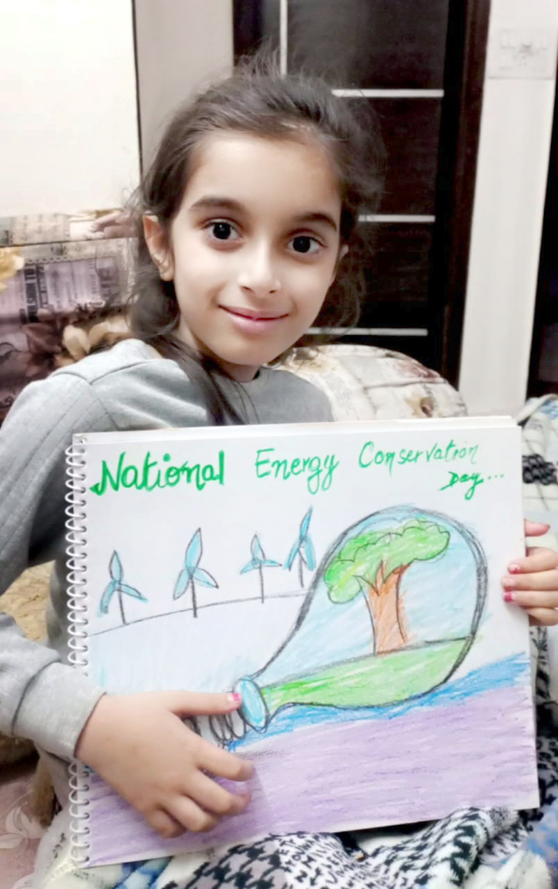 Presidium Pitampura, STUDENTS CREATE AWARENESS ON NATIONAL ENERGY CONSERVATION DAY