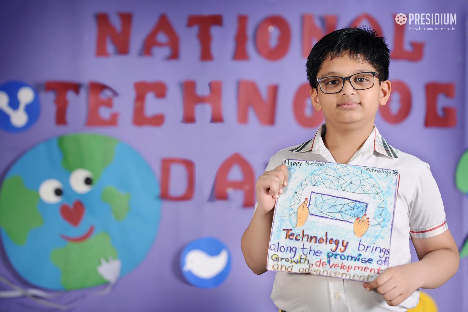 Presidium Pitampura, PRESIDIANS MARK NATIONAL TECHNOLOGY DAY WITH A SPECIAL ASSEMBLY