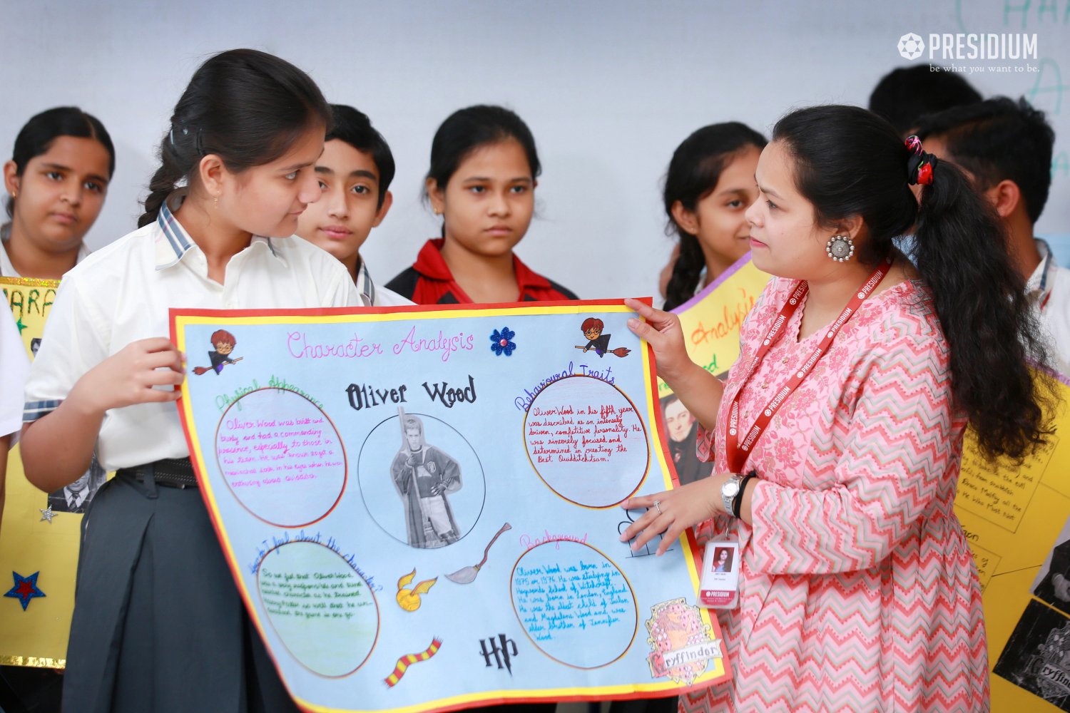 Presidium Rajnagar, STUDENTS LEARN THE ART OF CHARACTER ANALYSIS!