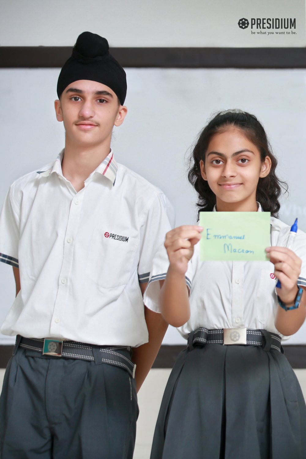 Presidium Rajnagar, STUDENTS EXPAND THEIR FRENCH VOCABULARY!