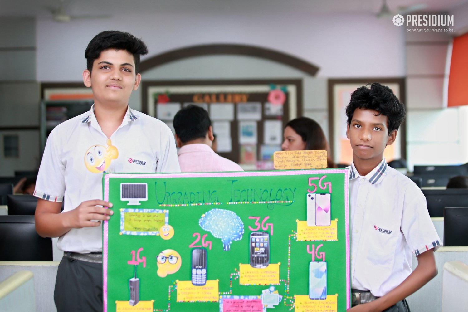 Presidium Rajnagar, STUDENTS ENHANCE THEIR UNDERSTANDING OF COMMUNICATION TECHNOLOGY