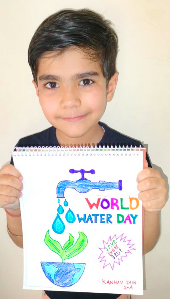 Presidium Rajnagar, PRESIDIANS MARK WORLD WATER DAY WITH A HANDFUL OF ACTIVITIES