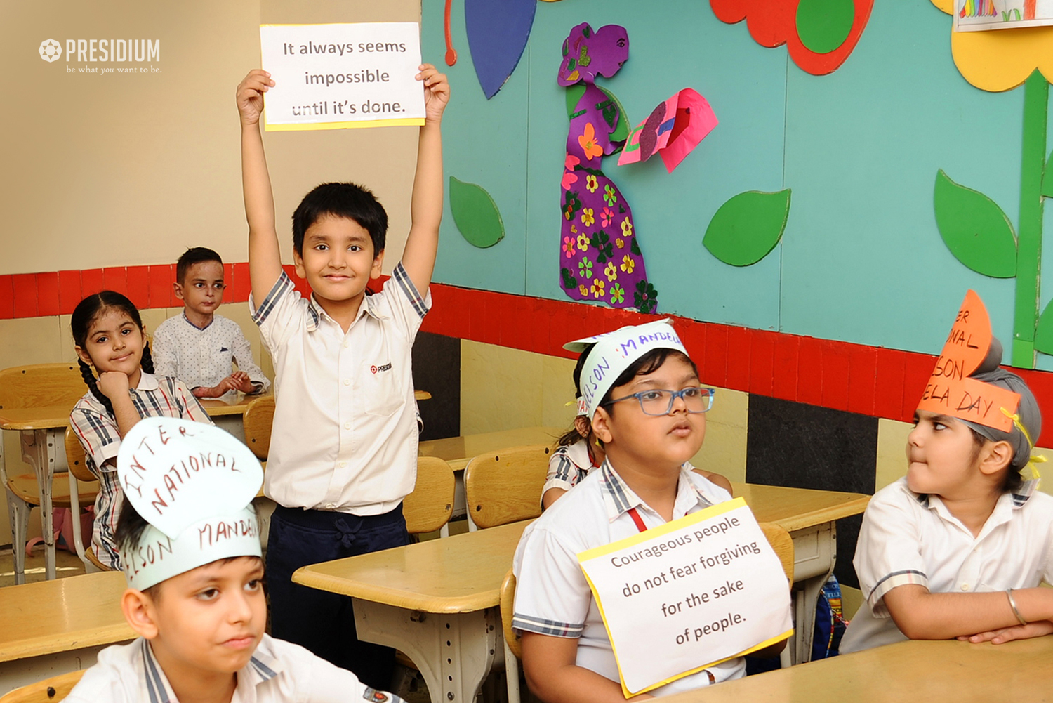 Presidium Vivek Vihar, Nelson Mandela International Day 