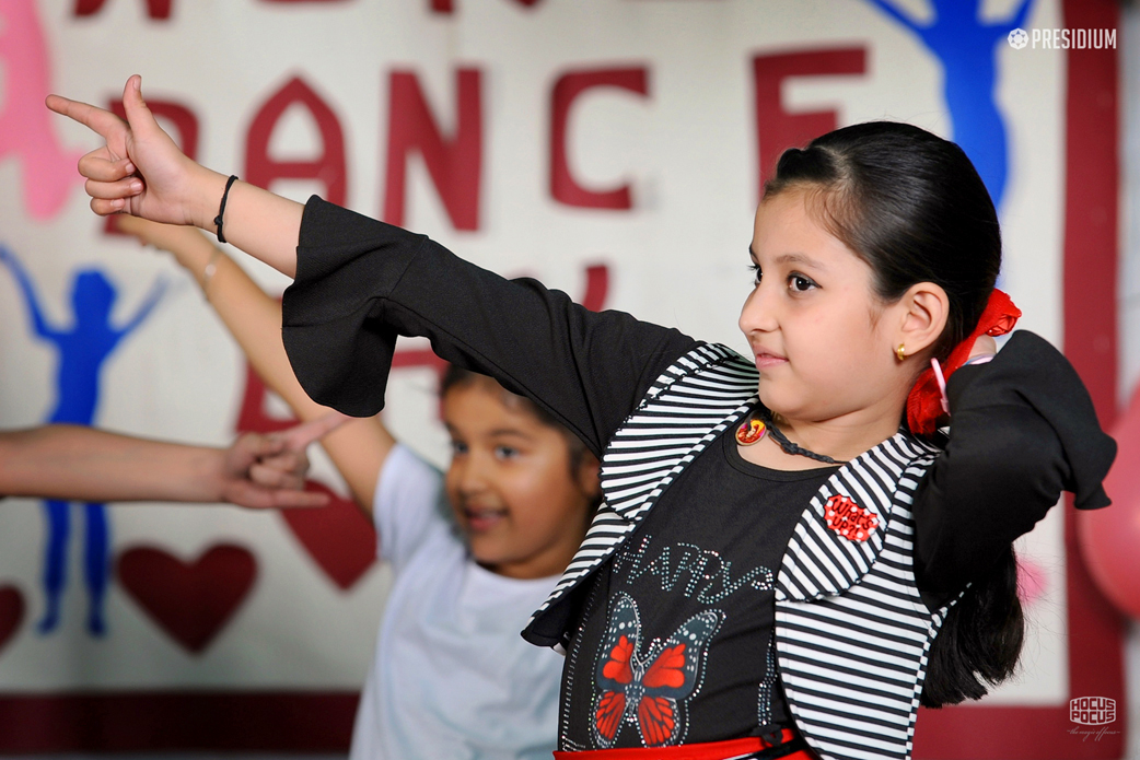 Presidium Vivek Vihar, CELEBRATING WORLD DANCE DAY WITH AN ARRAY OF PERFORMANCES