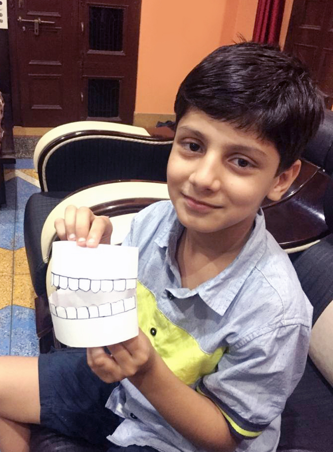 Presidium Rajnagar, PRESIDIANS STUDY THE TEETH STRUCTURE!