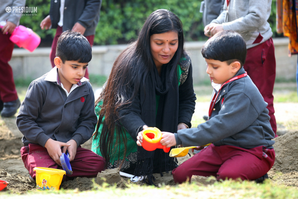 Presidium Indirapuram, PRESIDIANS LEARN ABOUT THE SEA AND THE SAND WITH A FUN ACTIVITY