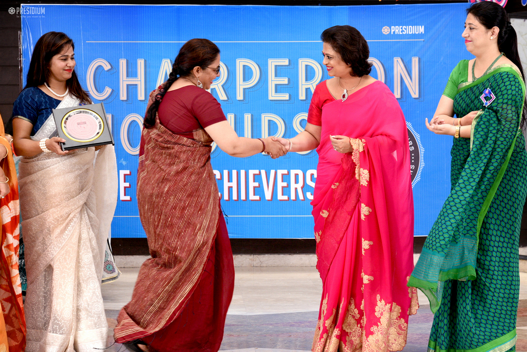 Presidium Indirapuram, GLORIFYING THE ROLE OF TEACHERS: CHAIRPERSON HONOURS FOR TEACHERS