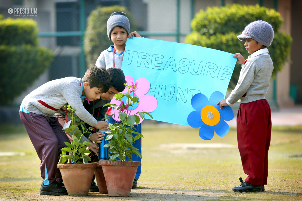 Presidium Rajnagar, PRESIDIANS PARTICIPATE IN AN INTERESTING TREASURE HUNT ACTIVITY