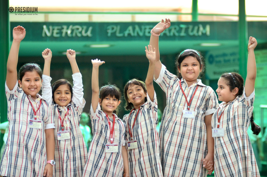 Presidium Vivek Vihar, VISIT TO NEHRU PLANETARIUM EXPOSES PRESIDIANS TO ASTRONOMY