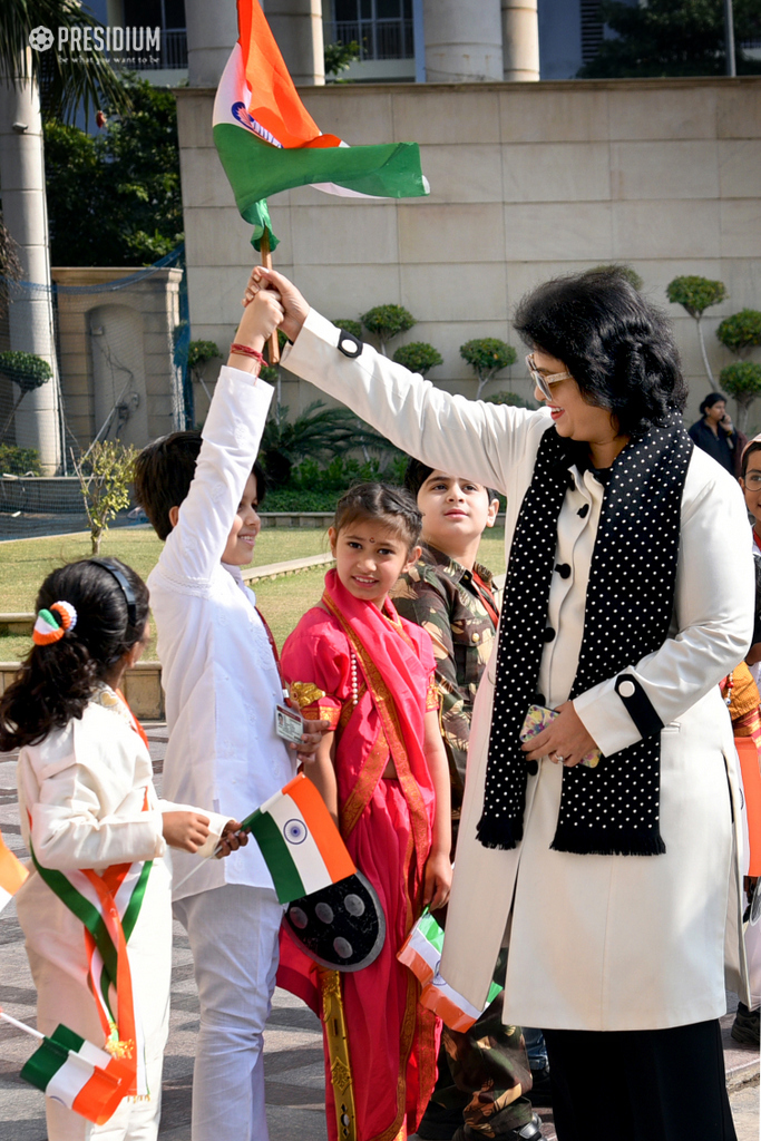 Presidium Indirapuram, PRESIDIANS CELEBRATE THE UNITY OF INDIA ON REPUBLIC DAY