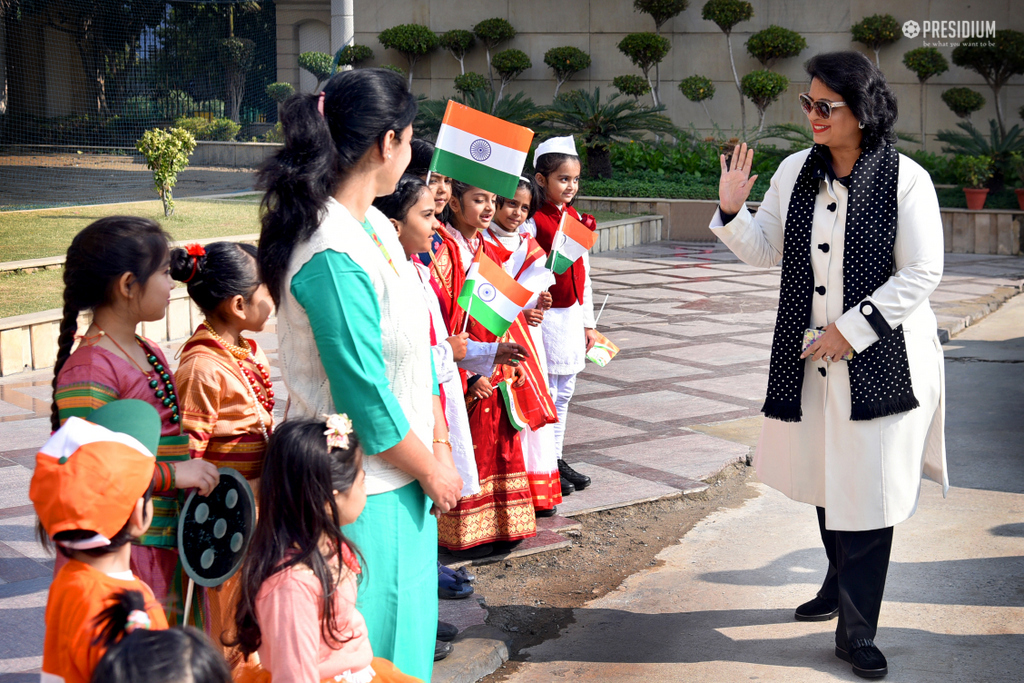 Presidium Indirapuram, PRESIDIANS CELEBRATE THE UNITY OF INDIA ON REPUBLIC DAY