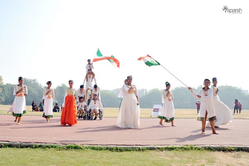 Presidium Rajnagar, PRESIDIUM ATTENDS SPARSH SPORTS DAY HELD ON WORLD DISABILITY DAY 