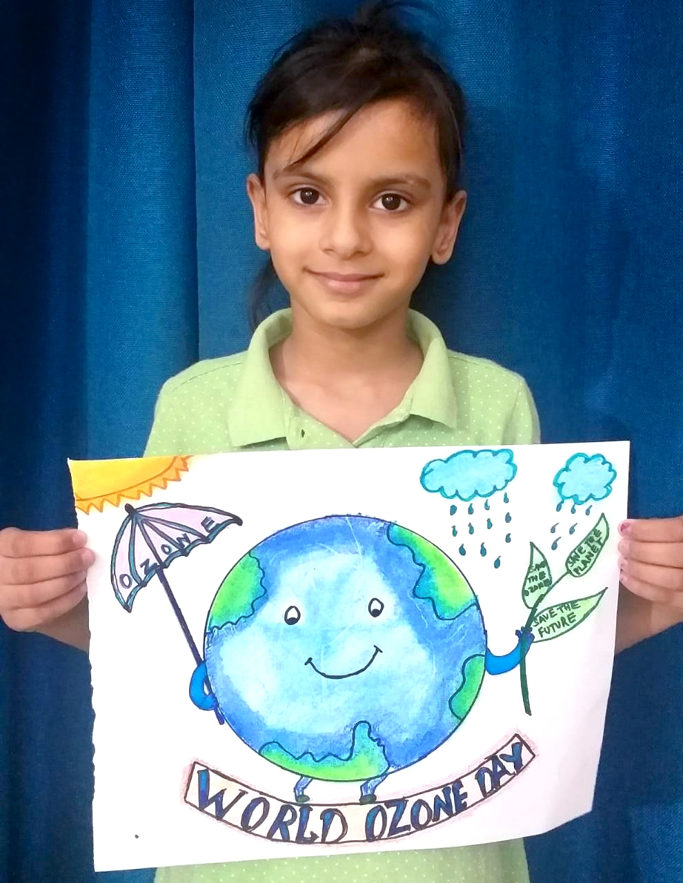 Presidium Dwarka-6, PRESIDIANS MARK WORLD OZONE DAY WITH VIRTUAL ASSEMBLY! 