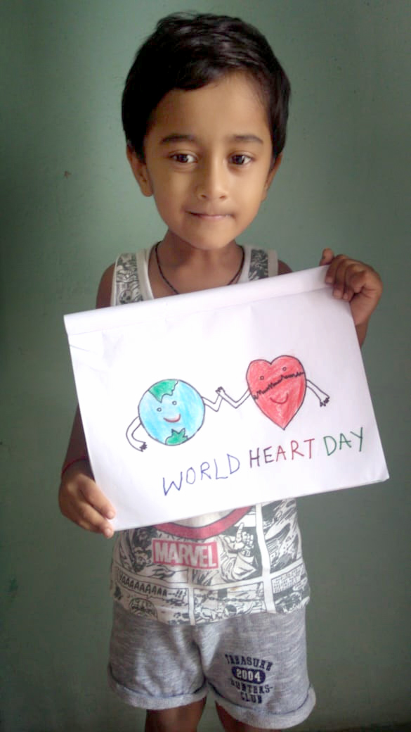 Presidium Rajnagar, WORLD HEART DAY: PRESIDIANS PLEDGE TO ADOPT A HEALTHIER LIFESTYLE