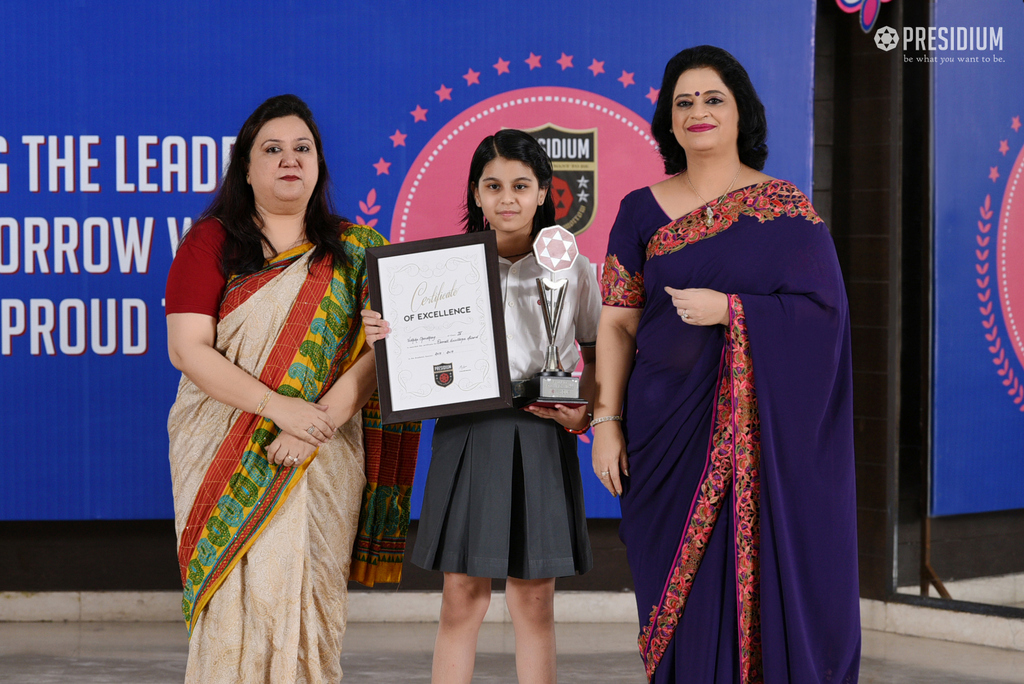 Presidium Vivek Vihar, ACKNOWLEDGING SCHOLARS AT ACADEMIC EXCELLENCE 2018-19