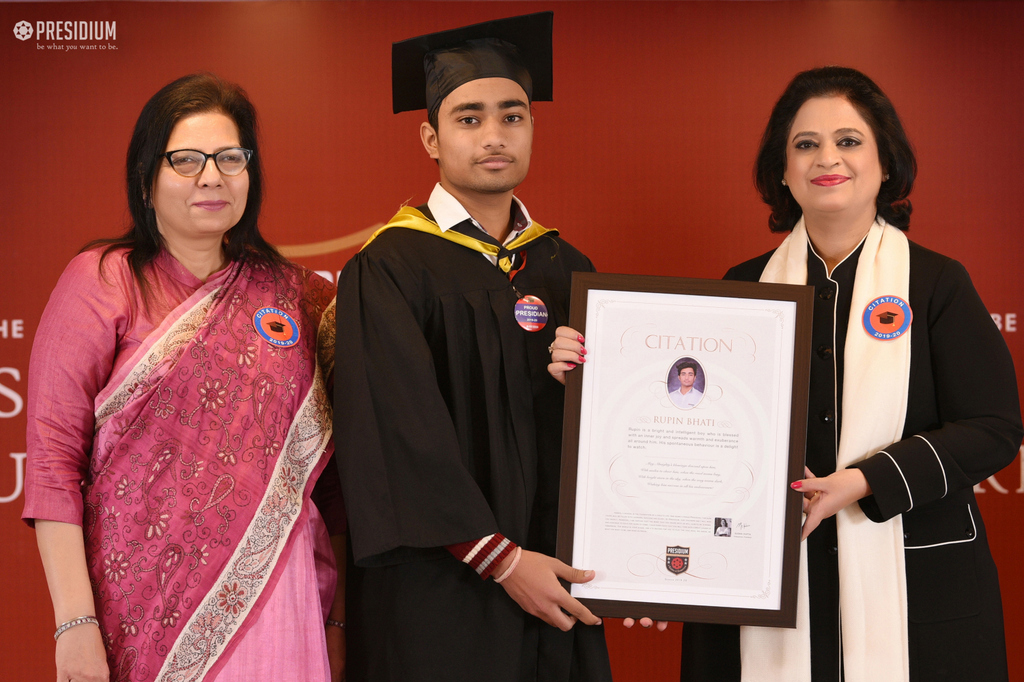 Presidium Gurgaon-57, CITATION CEREMONY: WISHING THE STUDENTS A BRIGHTER FUTURE AHEAD