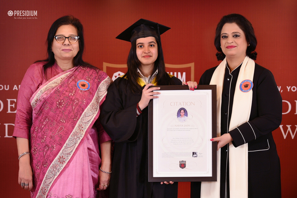 Presidium Gurgaon-57, CITATION CEREMONY: WISHING THE STUDENTS A BRIGHTER FUTURE AHEAD