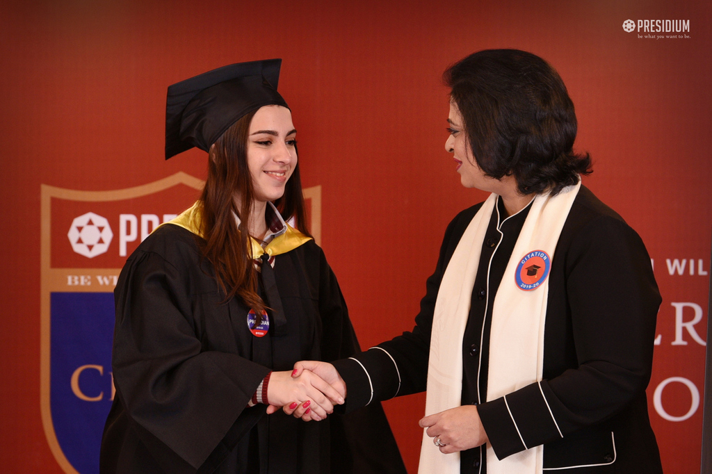 Presidium Gurgaon-57, CITATION CEREMONY: WISHING THE STUDENTS A BRIGHTER FUTURE AHEAD